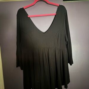 LOWEST PRICE Torrid Black Babydoll Top